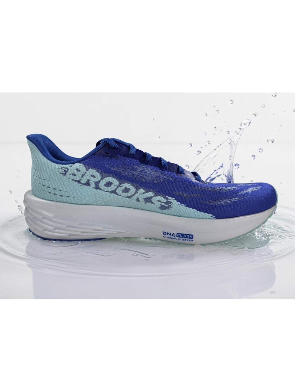Brooks Launch 11 Men's 11 D Cobalt Limpet Shell Running Shoes 110450 NWOT - Picture 11 of 15